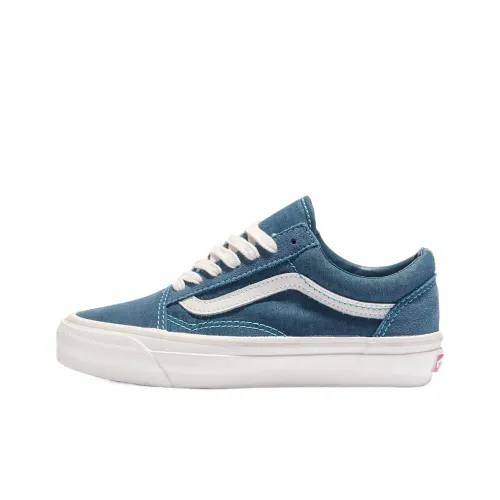 Vans MTE Old School Low Топ Скейтборд Кроссовки Унисекс Синий