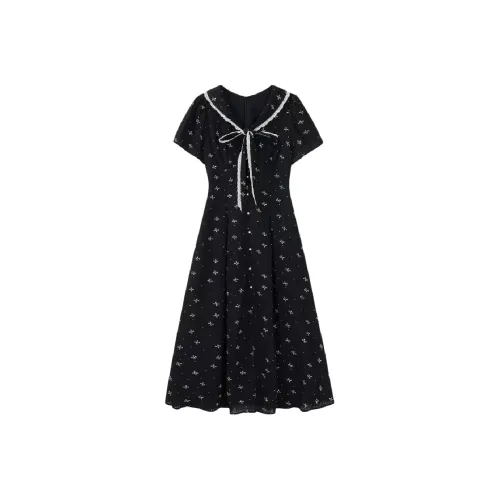 COMMA GIRL Короткий рукав Платье Женское