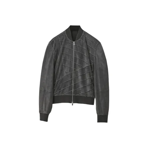 HERMES SS25 Кожа Куртка Мужская