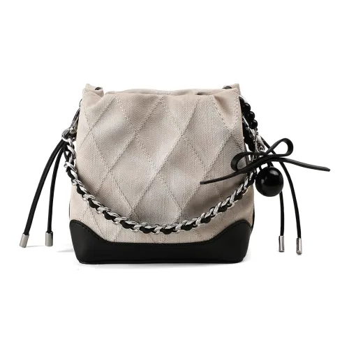 PT'SON Сумка через плечо из синтетической кожи сумка на плечо обычная женская цвет экрю