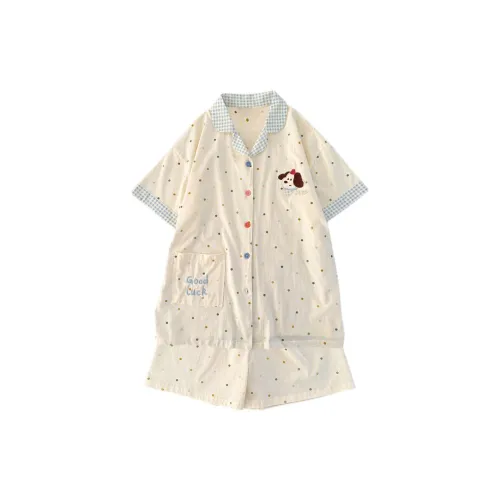 ЮЙЧЖАОЛИНЬ Pajama Комплект Летний Женский