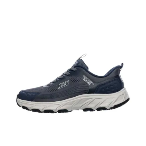 Skechers Hillcrest 2,0 Устойчивый к истиранию Дышащий Верх Поддержка Низкий Верх Уличная Обувь Мужская Черная