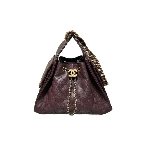 CHANEL 25Bag Сумка через плечо из коровьей кожи маленькая сумка на плечо женская темно-красный коричневый