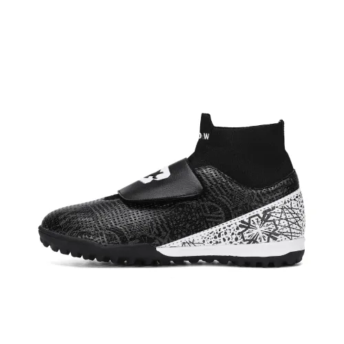 D W Анти KICK Амортизация Устойчивый к истиранию И Дышащий Высокий Топ Детские футбольные бутсы для малышей