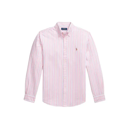 Polo Ralph Lauren Розовые Мужские Рубашки