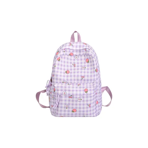 Villelon Нейлон Рюкзак Унисекс Фиолетовый Фиолетовый Зеленый Синий Розовый