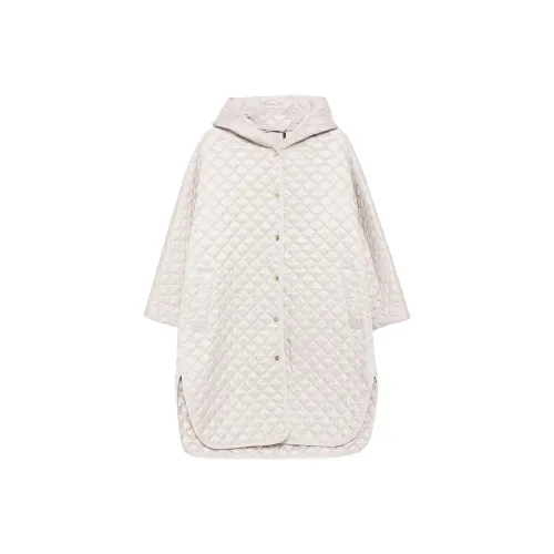 MaxMara Белые Женские Объёмные Куртки (Пуфы)