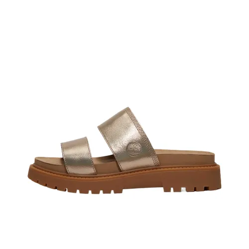 Timberland Clairemont Way Резиновые Устойчивые к Износу Слипоны Женские Коричневые