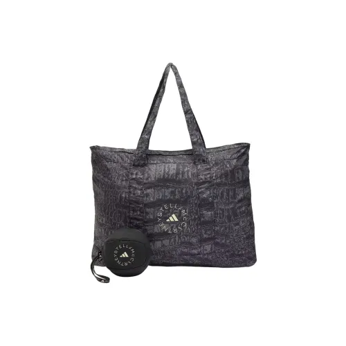 Adidas Полиэстер Тоут Сумка Сумка для покупок Сумка через плечо Женская Серый Черный