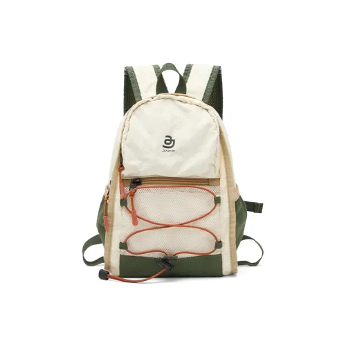 JACD Nylon Backpack Medium Unisex Ivory Purple Blue JACD Нейлон Рюкзак Средний Унисекс Айвори Фиолетовый Синий