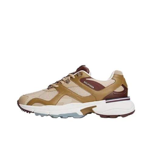 Tommy Hilfiger TRAINERS Casual Низкий Топ Коричневый Мужской