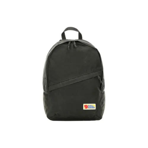 Fjallraven 16L Рюкзаки Полиэстер Хлопковая Смешанная Ткань Темно-Серый Унисекс