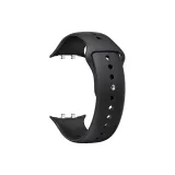 Двусторонний силиконовый ремешок [черного цвета]