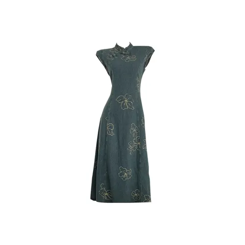 Frustration Garden Без рукавов Платье Женское