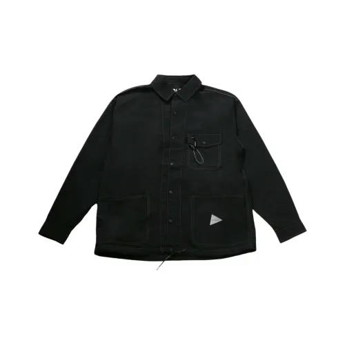 And Wander Куртки и Пальто Мужской Черный