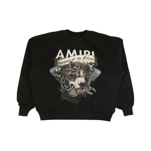 AMIRI Мужские черные свитшоты