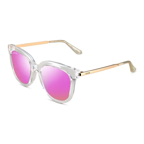 VEGOOS ПК Металл Квадратные Солнцезащитные очки Женские