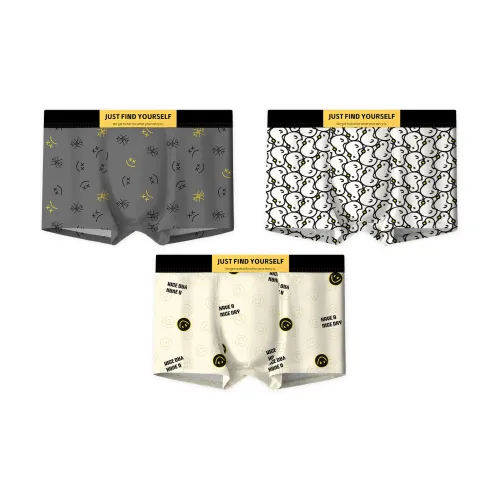 Qiao Ni Tong Трусы Мужские упаковка из 3 штук