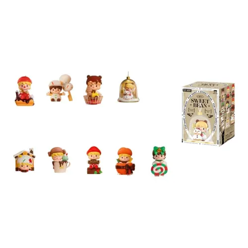 POP MART Sweet Bean Freeze Time Dessert Box Коллекция 2023 Тема Слепые коробки 1 Blind Box Полная коробка 9 шт