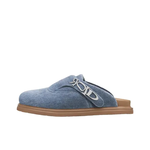 DIOR Lewis Hamilton Collaboration Series EVA резиновая подошва Нет Особенный эффект Домашние тапочки Мужской Синий