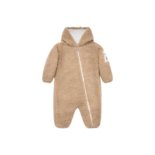 Moncler Комбинезон Тедди С капюшоном Малыш Grow Бежевый Infant And Toddler