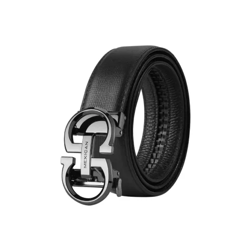 MEXICAN Ремни из натуральной коровьей кожи мужские ширина 3,5 см