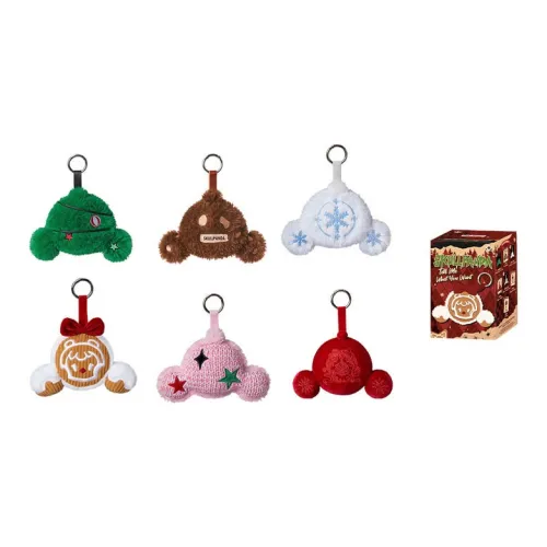 POP MART Skullpanda Wishing Time Collection Плюшевый Слепые коробки Один Mystery Коробка Целая коробка 6 шт