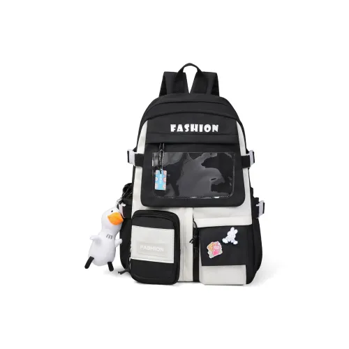 EBLAN Ткань Рюкзак Стандартный Унисекс Черный Синий