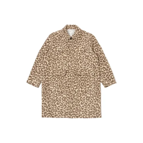Universal Works Леопардовый принт Мужское пальто