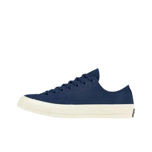 Converse Chuck 70 Устойчивые к истиранию Низкие Кроссовки для скейтбординга Мужские Темно-синие