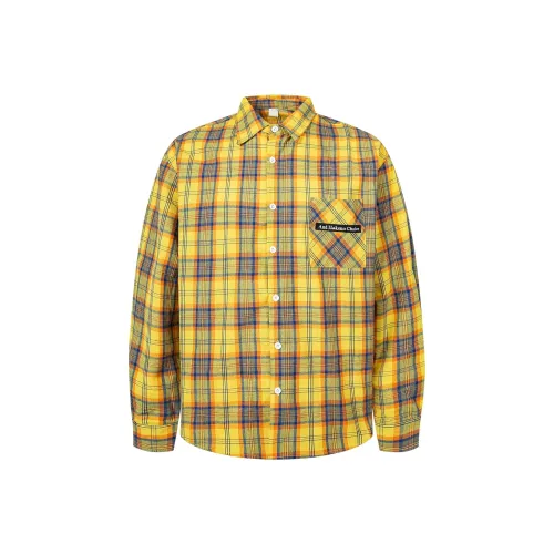 PEA Желтая Унисекс Рубашка