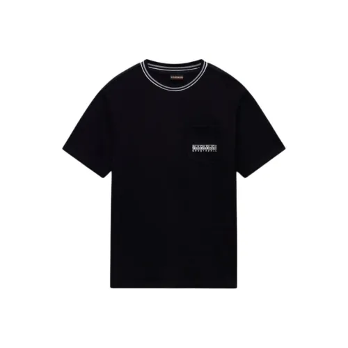 NAPAPIJRI Черные Мужские T-рубашки