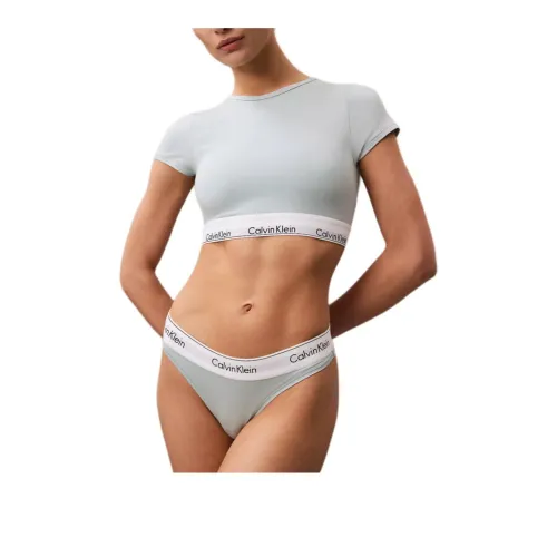 Calvin Klein Solid Blue Women's Bras