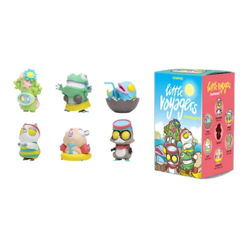 POP MART Коллаборация Edition COARSE Little Adventurer HEATWAVE Коллекция Слепые коробки Одиночная Слепая коробка Цельная коробка 6 шт