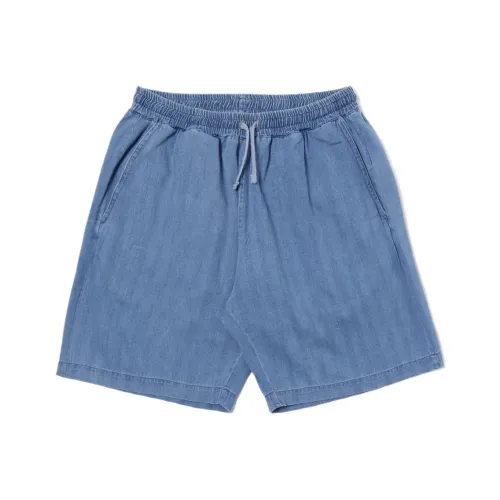 Universal Works Джинсовые шорты Мужской