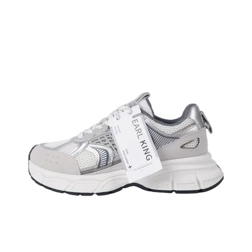 Earl King Амортизация и Дышащий Низкий Топ Кроссовки с Толстой Подошвой Мужские