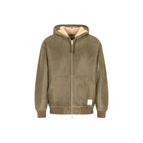 EMPORIO ARMANI FW25 Куртки и пальто Мужской Бежевый