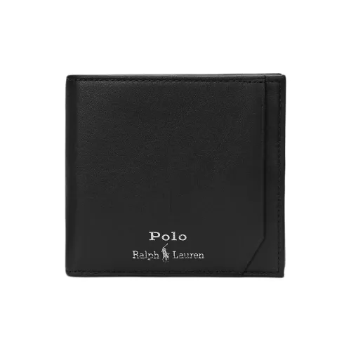 Polo Ralph Lauren Кожа Кошелек Мужской Черный