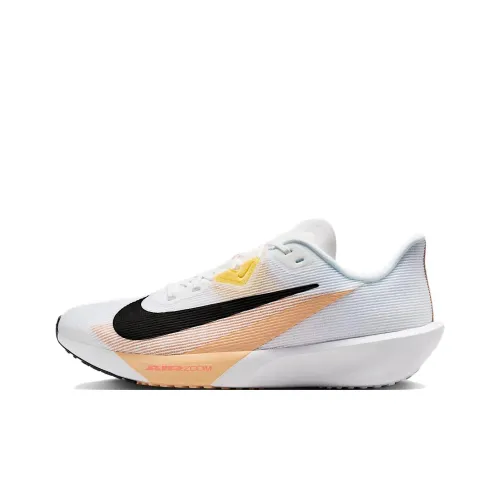 Nike Rival Fly 4 Устойчивый к истиранию Низкий Топ Гонка Длинный Бег Спринт Беговые кроссовки Мужской Белый