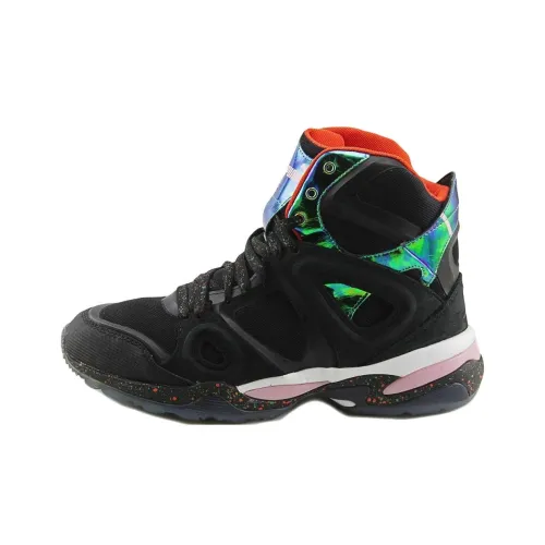 PUMA Alexander McQueen Устойчивые к истиранию высокие беговые кроссовки для мужчин черные