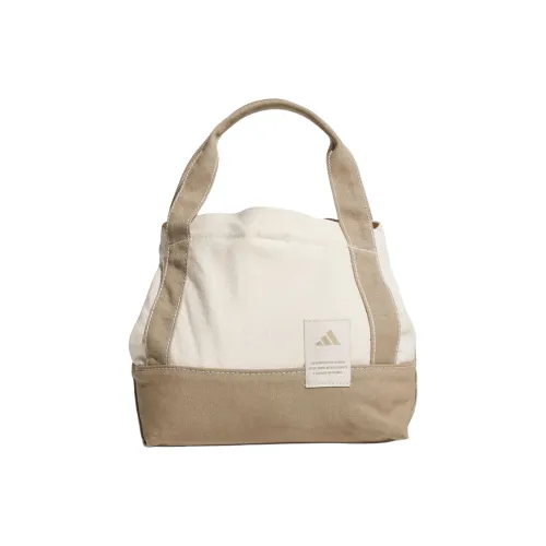 Adidas Хлопок Тоут Сумка Сумка для покупок Сумка Унисекс Бежевый