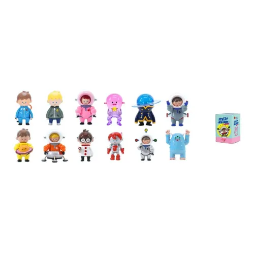 POP MART 009 Космос Уокер Коллекция Слепые коробки Один Mystery Коробка Целая коробка 12 шт