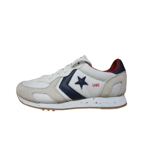 UNDEFEATED x Конверс Auckland Racer Износостойкий Низкий Топ Повседневная Обувь Мужская Белая