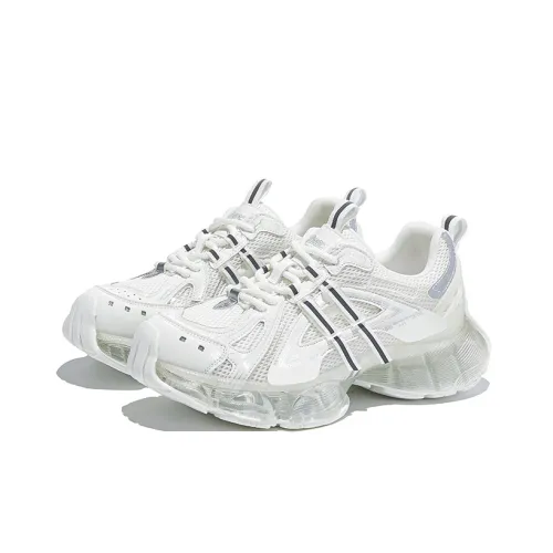 Chibang Легкий Низкий Топ Кроссовки с Толстой Подошвой Женские