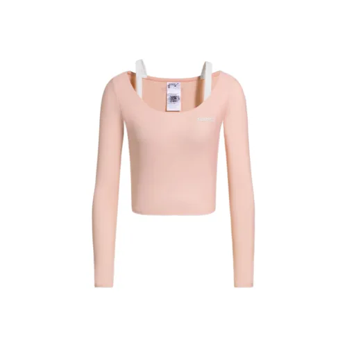 Speedo Персиковые Пузырьки Женские Т-рубашки