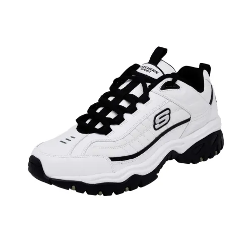 Skechers Energy Устойчивые к истиранию Низкие Топ Кроссовки для бега Мужские Белые