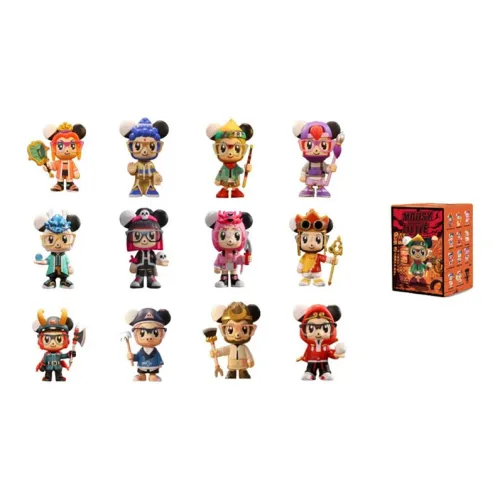 POP MART Little Mouse Mousylittle Слепые коробки Один Mystery Коробка Целая коробка 12 шт