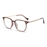 Чай Золотой + Защита от синего света, 0 диоптрий, меняющий цвет [Серый, Чай, Синий, Фиолетовый, Розовый, Апельсин] Записка, цвет