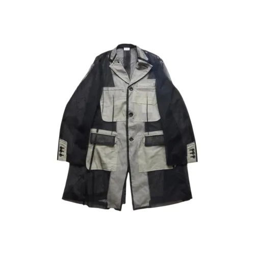 COMME Des GARCONS HOMME PLUS Черные Мужские Куртки