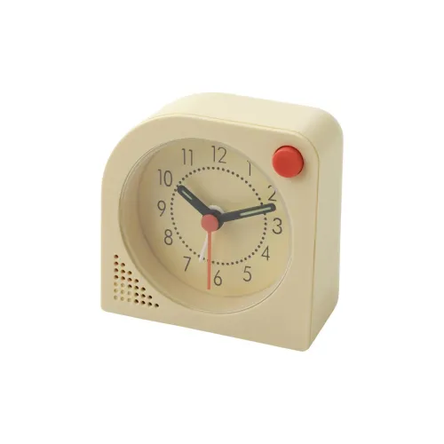 IKEA Кварцевый механизм пластик будильник унисекс желтый